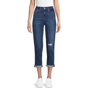 Signature Levi Straus Womens Jeans Size 4, 6, 8, 18 Mid Rise Slim Fit Boyfriend